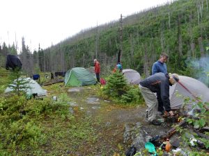 Nafukovací kajaky a kanoe na řece Moisie