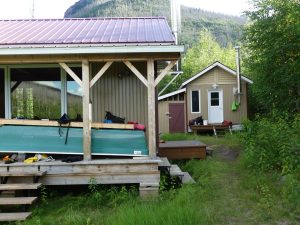 Nafukovací kajaky a kanoe na řece Moisie