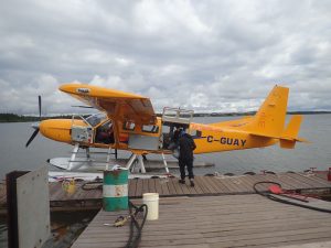 Nafukovací kajaky a kanoe na řece Moisie