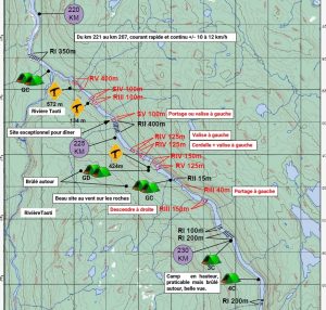 Nafukovací kajaky a kanoe na řece Moisie